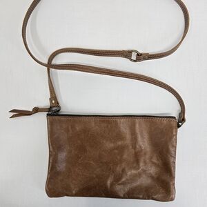 Brown Leather Crossbody Bag